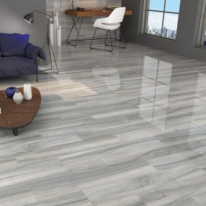 Modern Room Gray Tiles